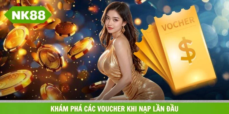 Khám phá các voucher khi nạp lần đầu cực đỉnh tại NK88