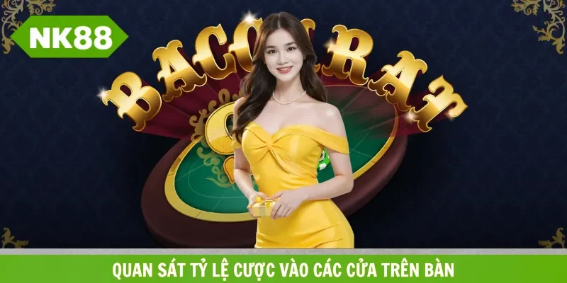 Từ từ theo dõi tỷ lệ vào tiền trước khi cược